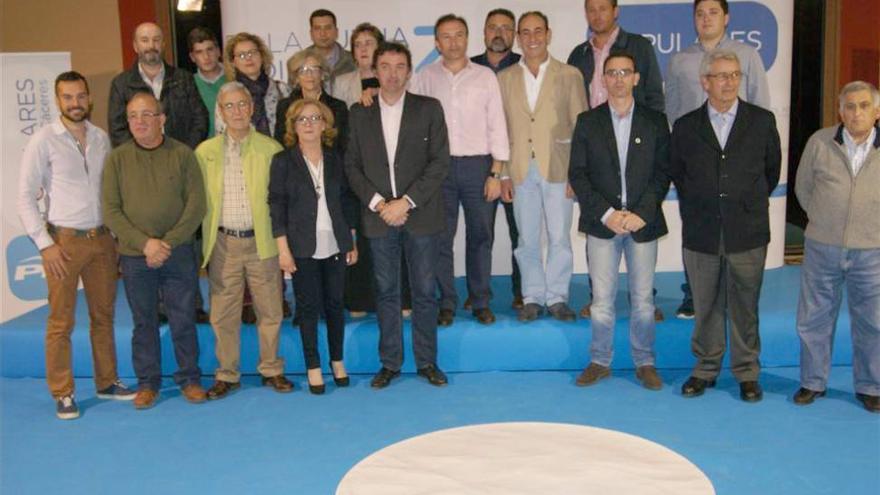 El PP de Cañamero presenta a 19 candidatos para los pueblos de Villuercas-Jara-Ibores