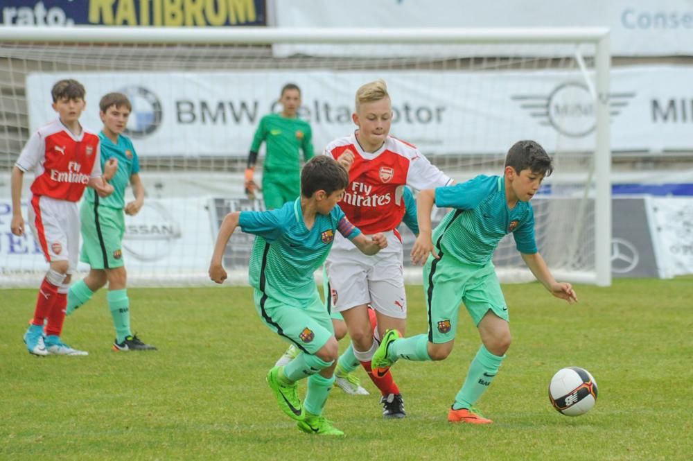 El arranque del Arousa Fútbol-7 trae a la localidad este fin de semana visitantes venidos de hasta siete países