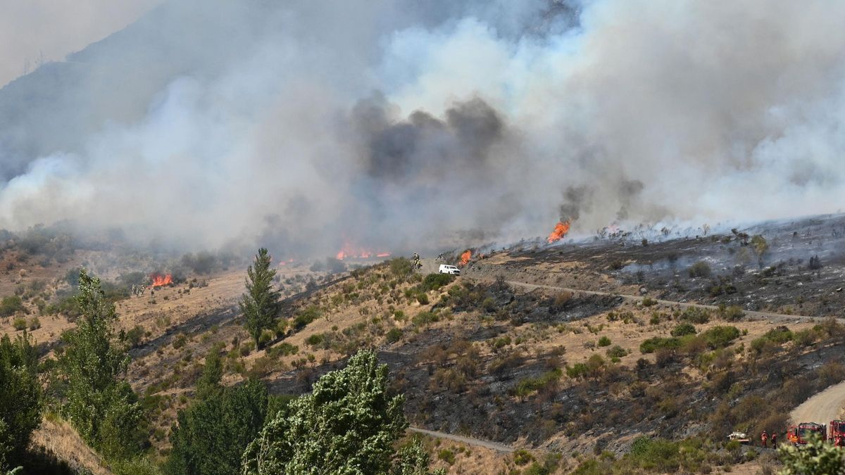 10 de los 11 incendios declarados en España están controlados; sólo falta el de Fasgar