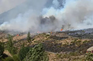 Mejora el  incendio de Fasgar (Bierzo) y aparece uno nuevo de nivel 2 en León