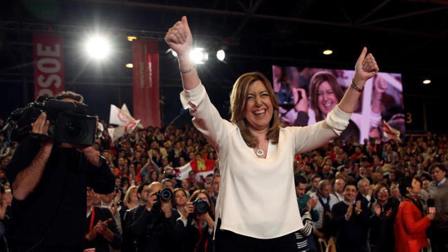 Demostración de fuerza de Susana Díaz