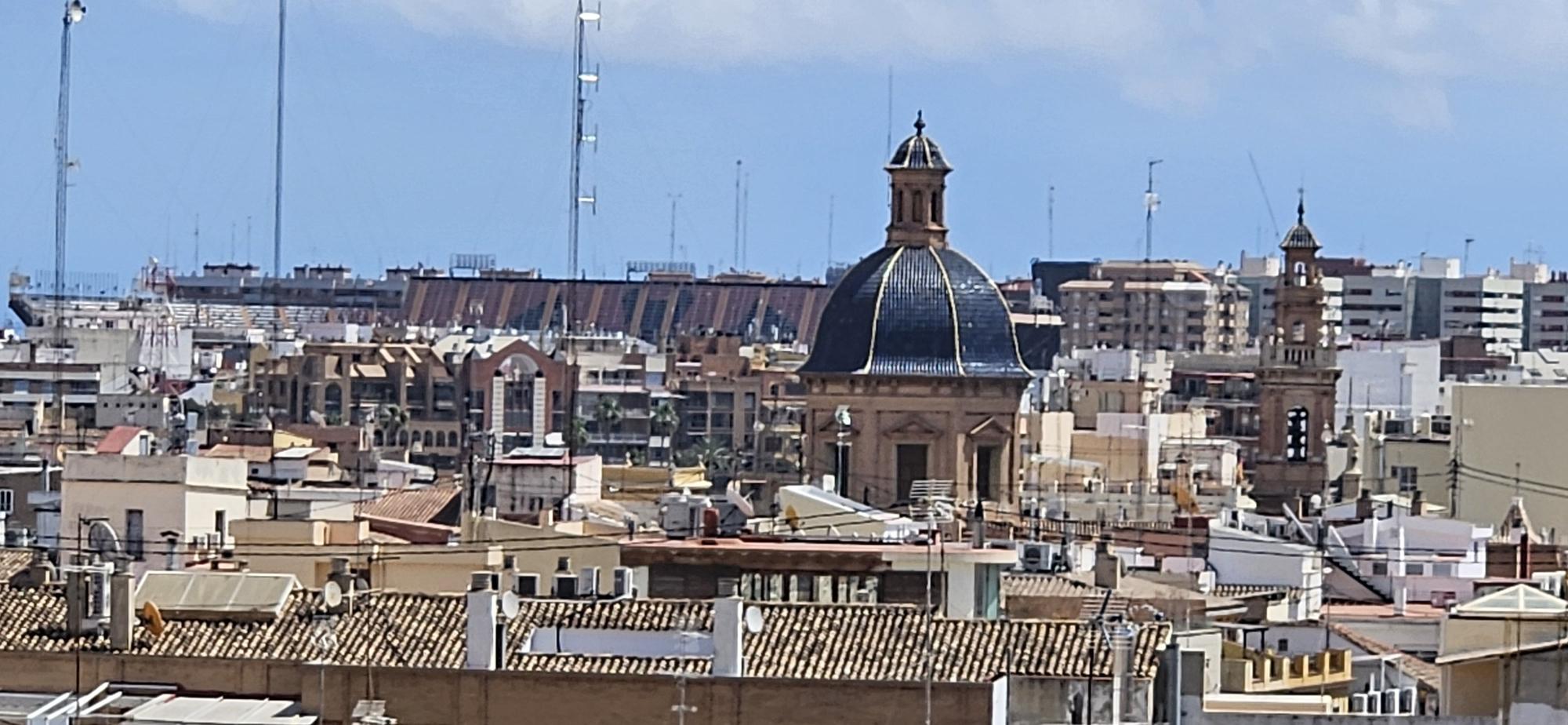 Así se ve València desde la Torre de la Lonja