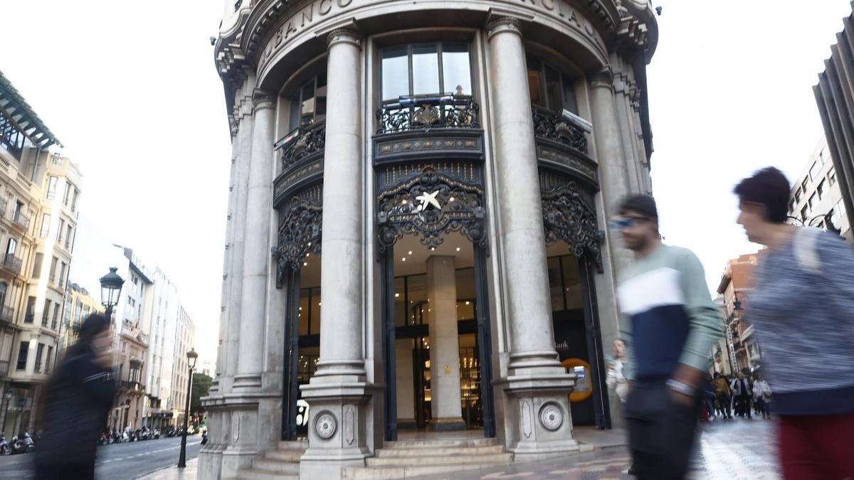 Sede del Banco de Valencia que ahora acoge la de Caixabank