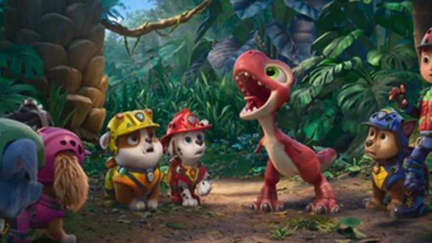 La Patrulla Canina: La Dino película
