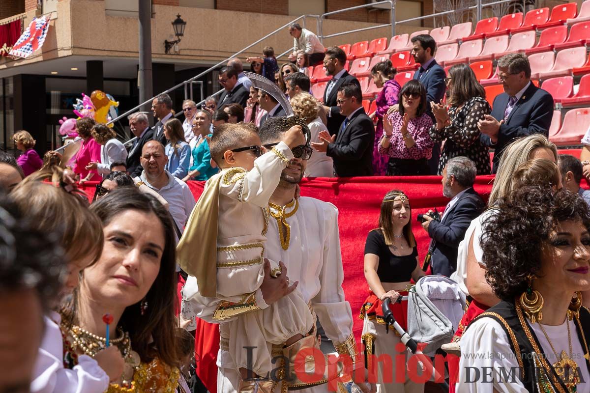 Desfile infantil del Bando Moro en las Fiestas de Caravaca