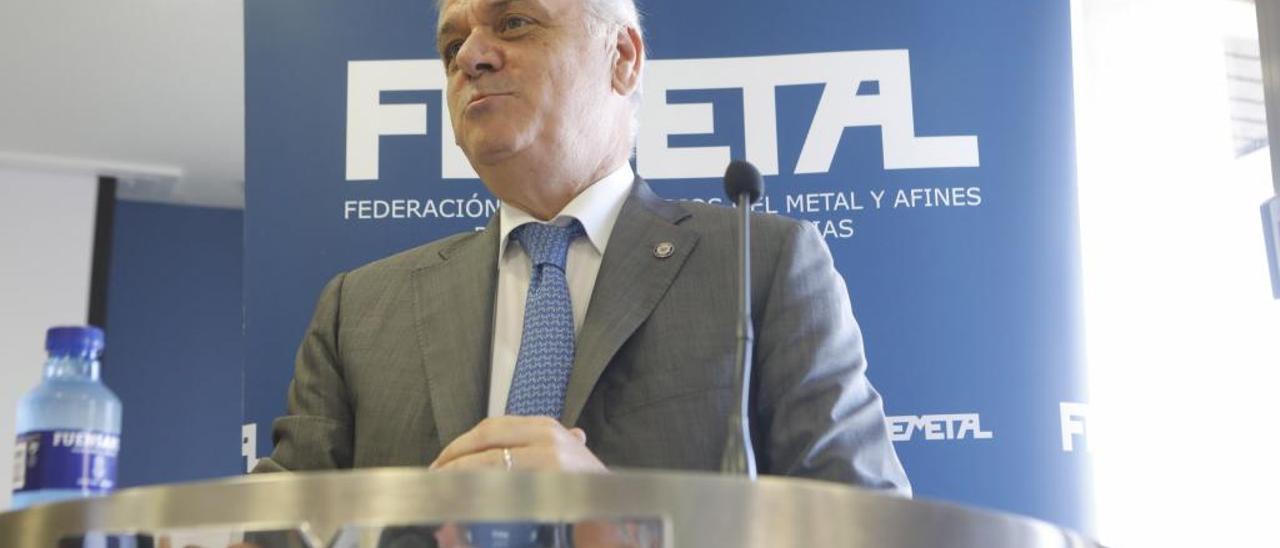 Guillermo Ulacia, presidente de Femetal.