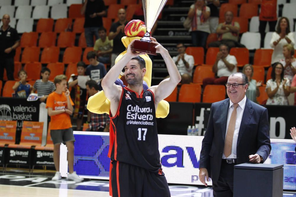 Las mejores imágenes del Valencia Basket - Estudiantes de pretemporada