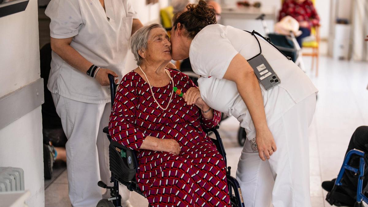 Residencia de ancianos Gure Etzea, de Barcelona.