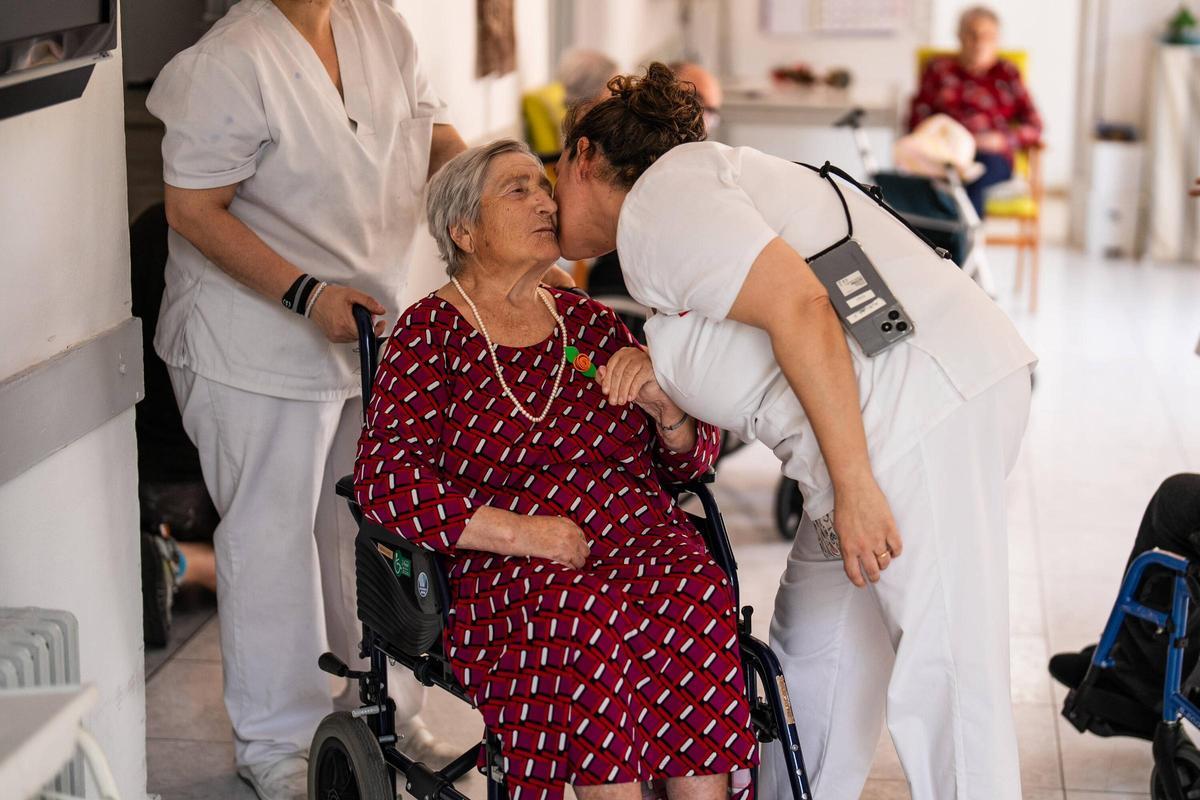 Residencia de ancianos Gure Etzea, de Barcelona.