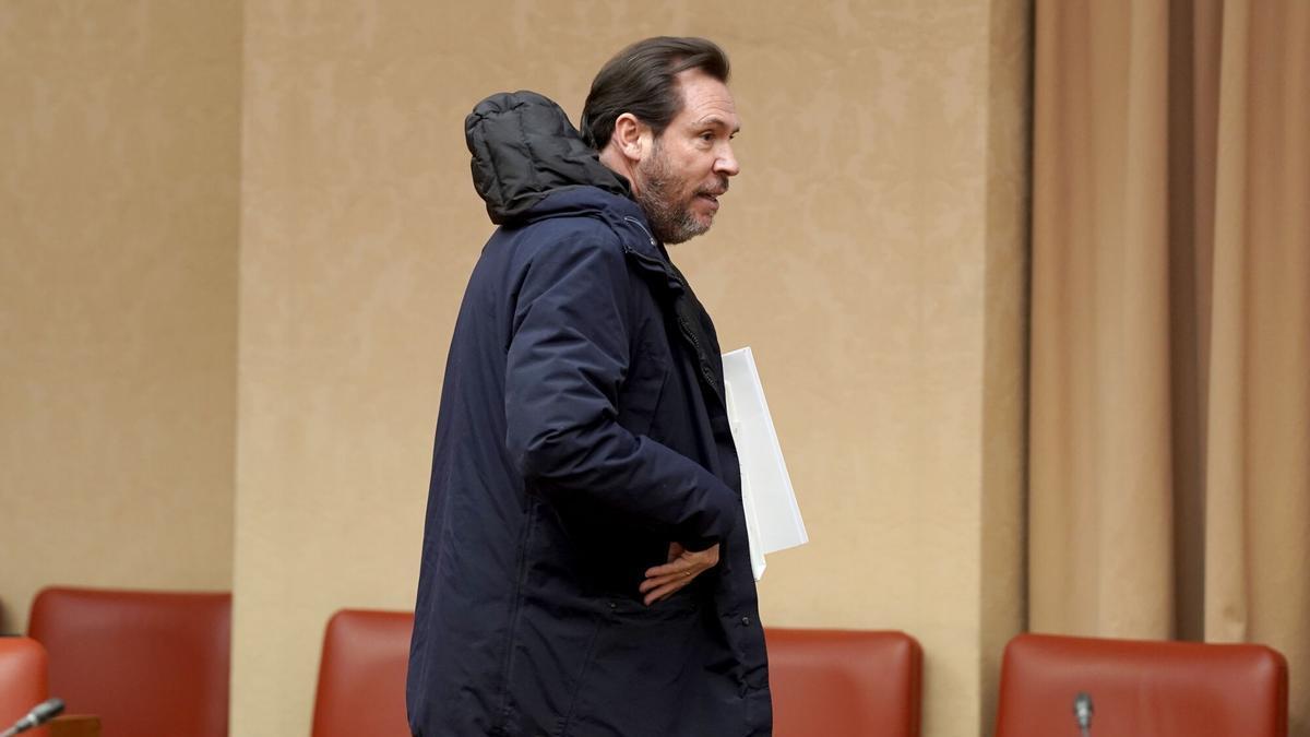 Óscar Puente, ministro de Transportes, comparece en el Congreso de los Diputados, para informar sobre el accidente ferroviario de Adamuz