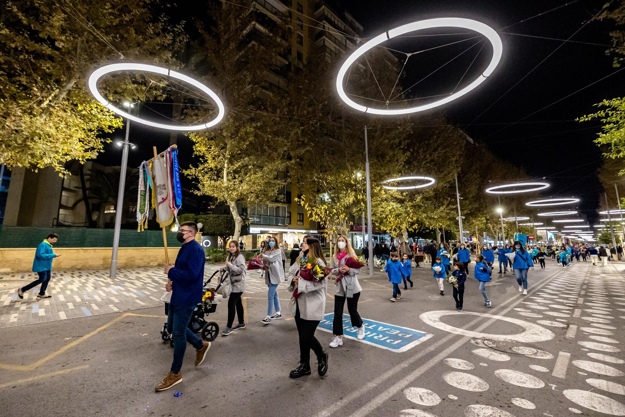 Fiestas de Benidorm: Flores para honrar a la patrona