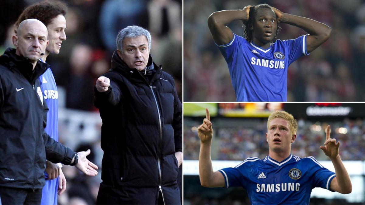 Mourinho descartó a Lukaku, David Luiz y De Bruyne para el Chelsea