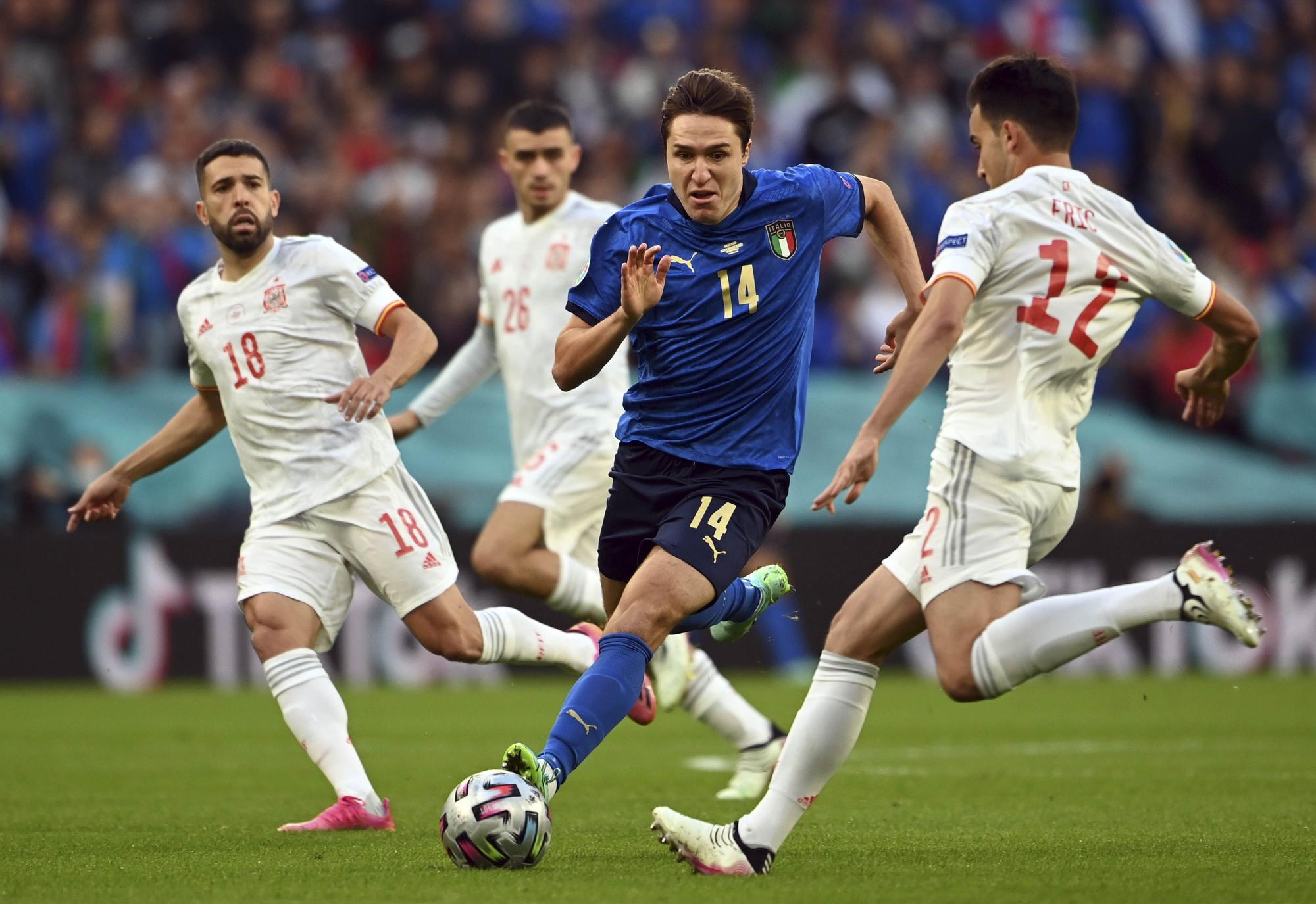 Las fotos mas espectaculares del España - Italia de semifinales de la Eurocopa