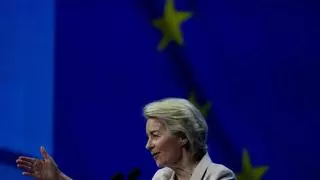 Von der Leyen obvia la dana en su discurso en el congreso del PPE y se centra en los aranceles de Trump y el apagón