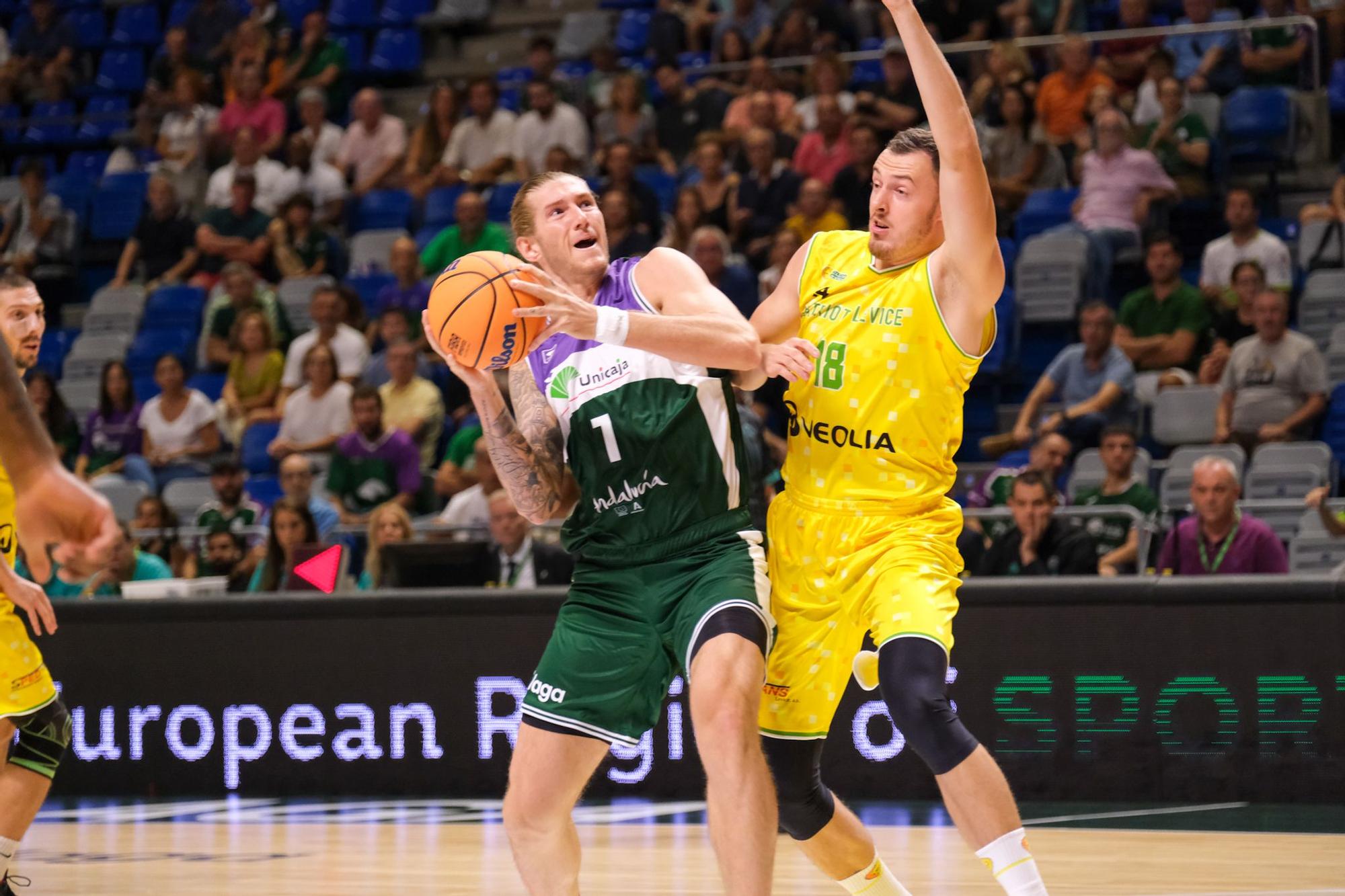 Basketball Champions League: Unicaja CB 91-73 Patrioti Levice