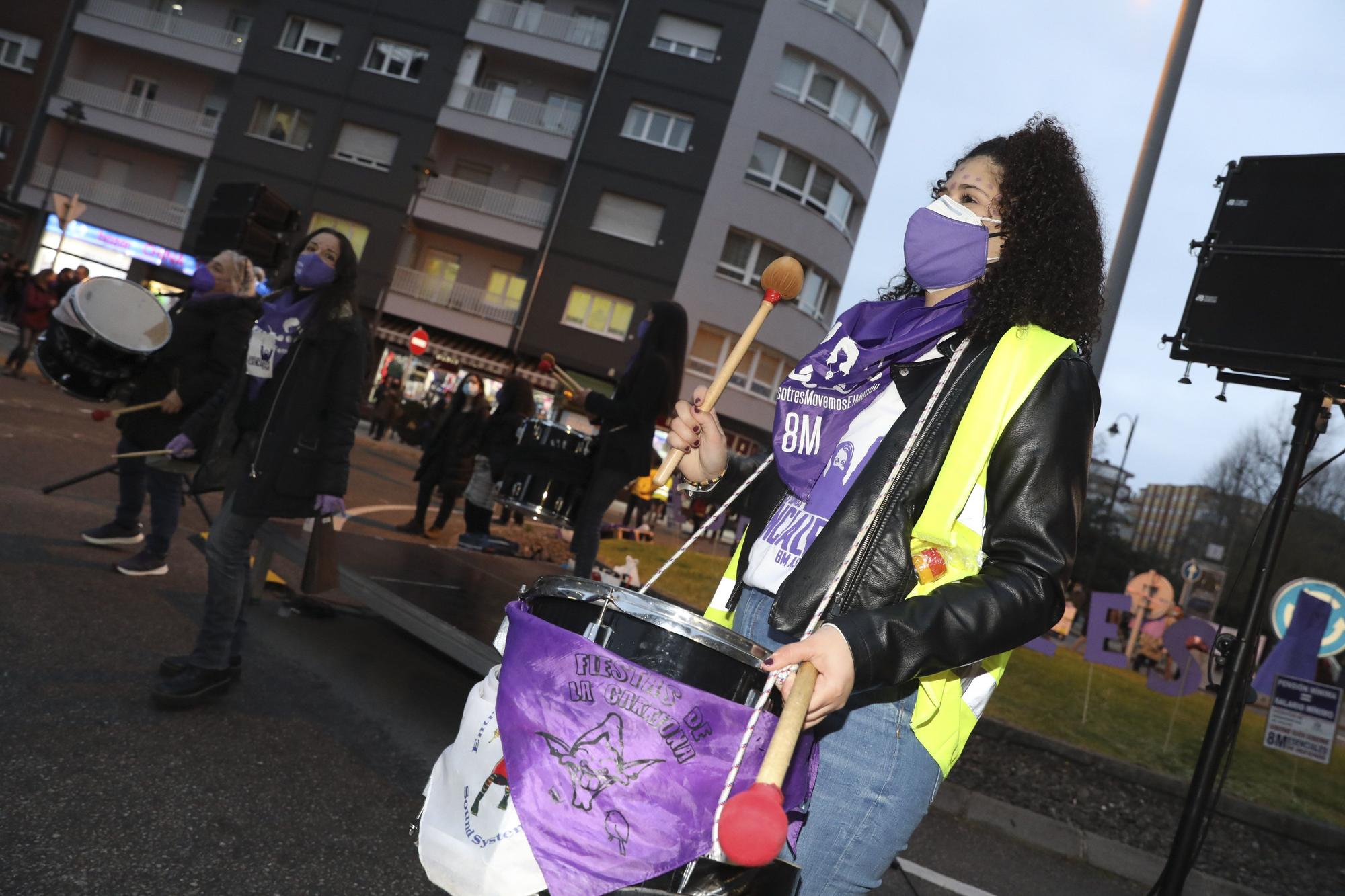 Manifestación del 8M en Avilés