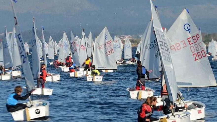 La Clase Optimist será una de las protagonistas del evento. // N. Parga