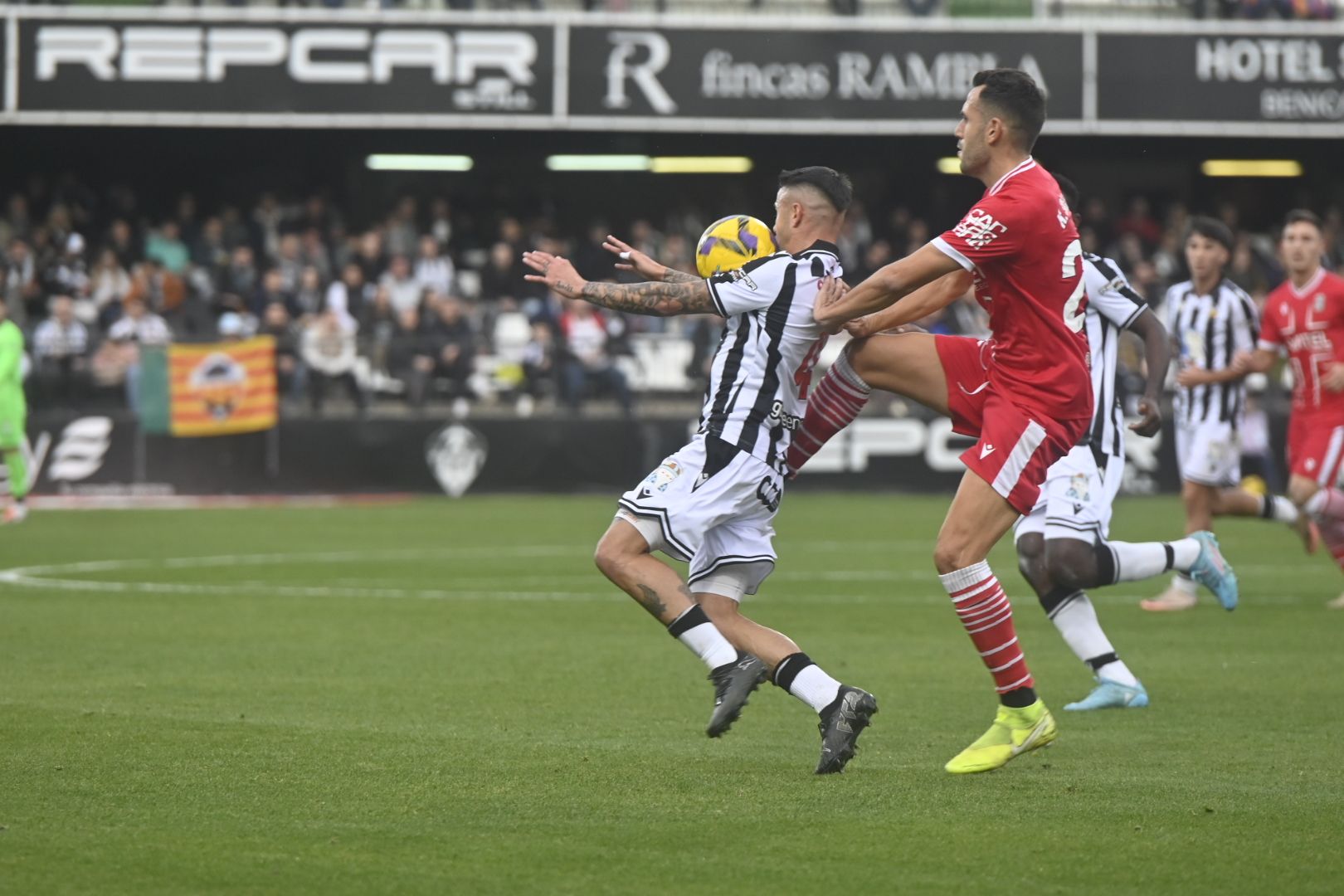 Revive la goleada del Castellón al Cartagena con las mejores imágenes