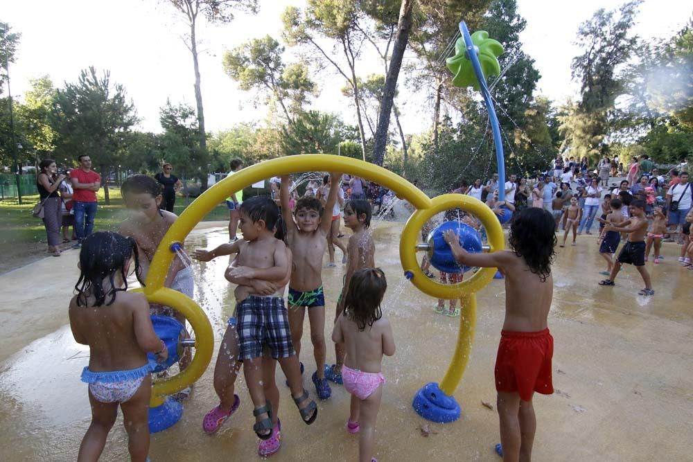 Tarde de bañador en la Ciudad de los Niños