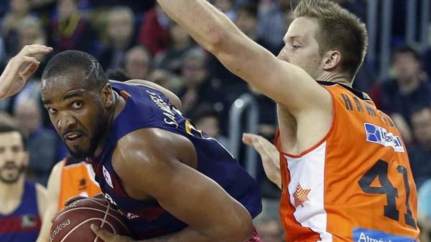 El Valencia Basket asalta el Palau Blaugrana