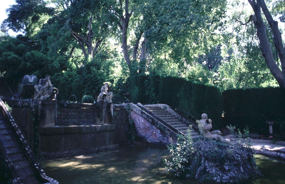 Fuente del Retiro, en una foto de 1999.