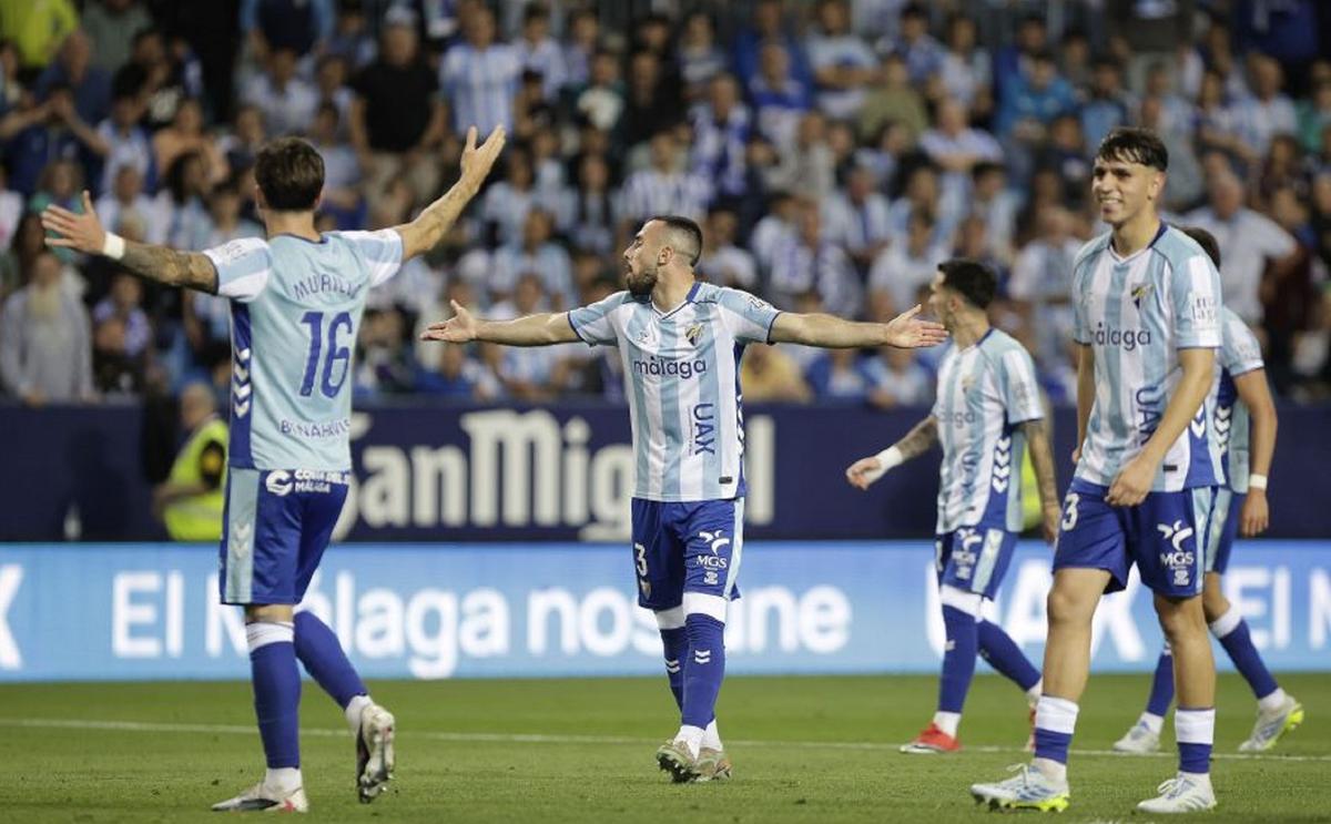 Murillo busca compañero para las últimas cinco jornadas del Málaga CF.