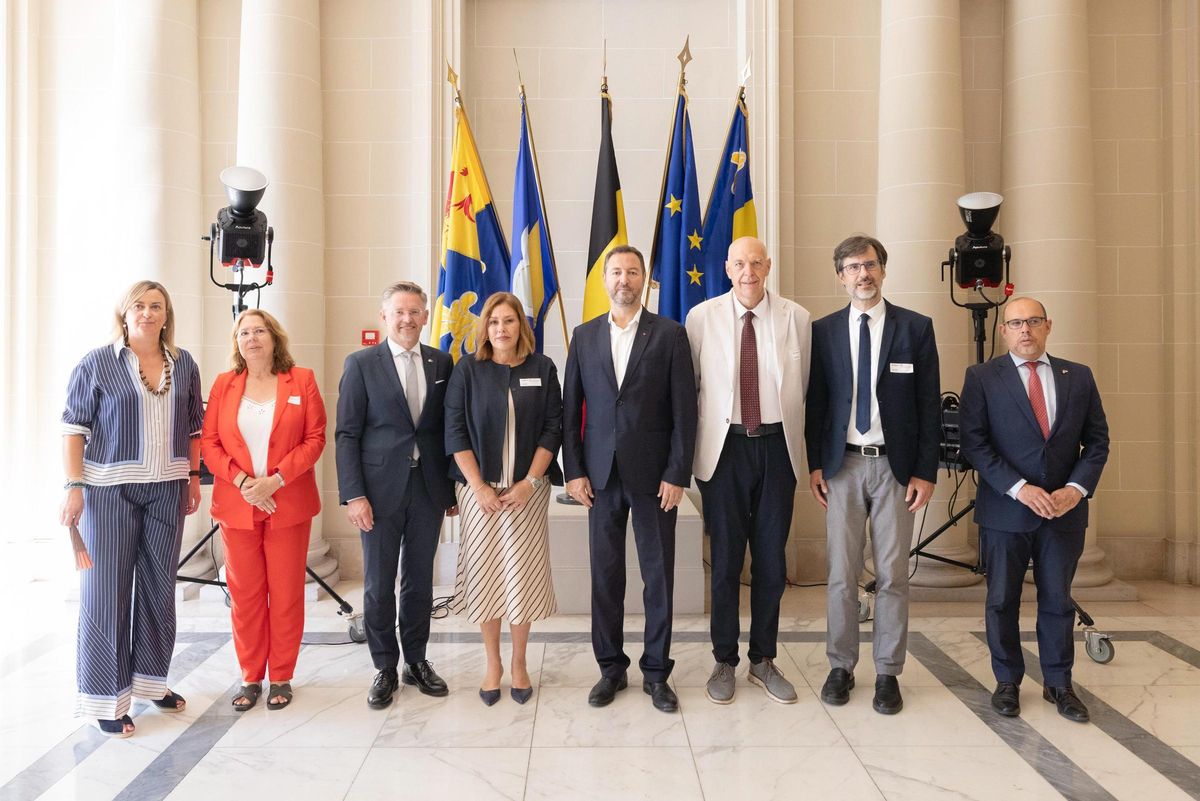 Participantes en la Conferencia de Asambleas Legislativas Regionales de la UE