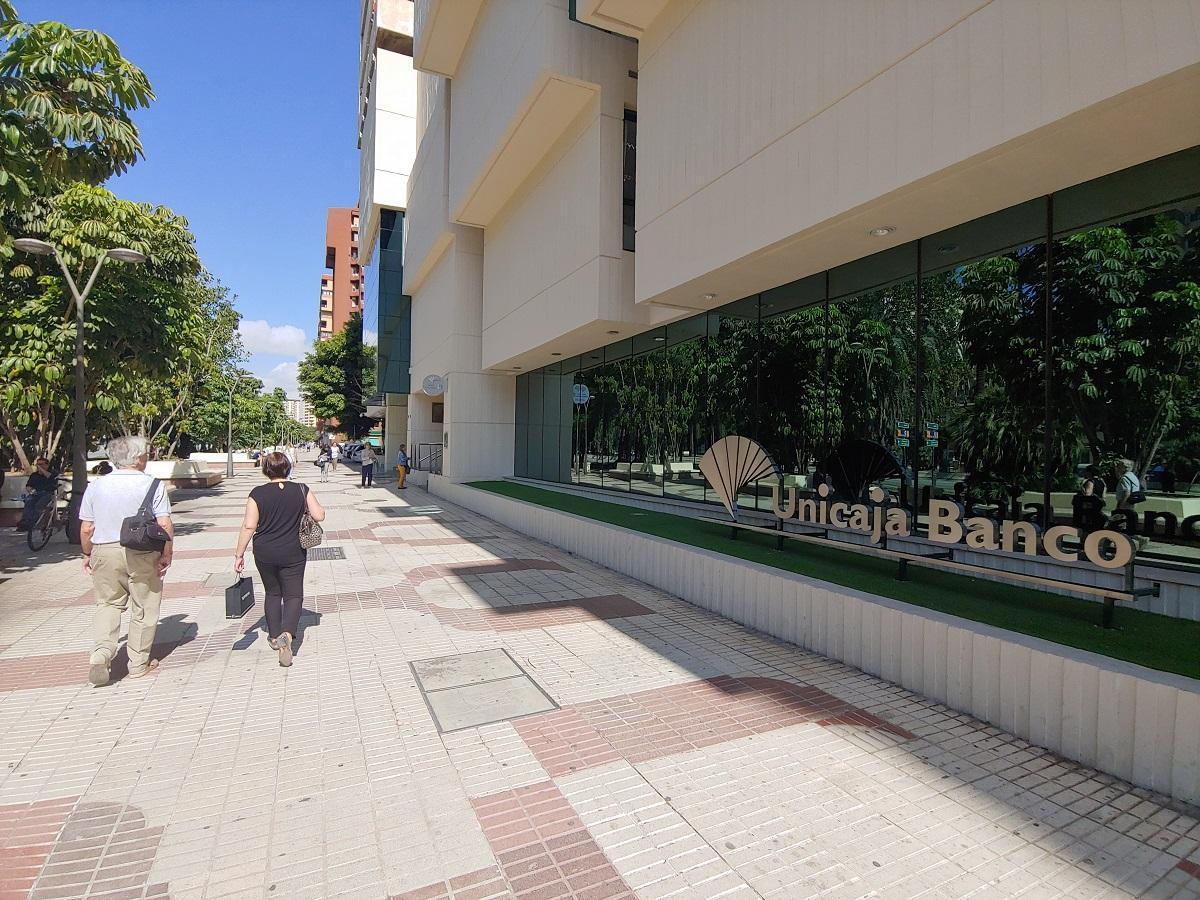 La sede de Unicaja Banco.