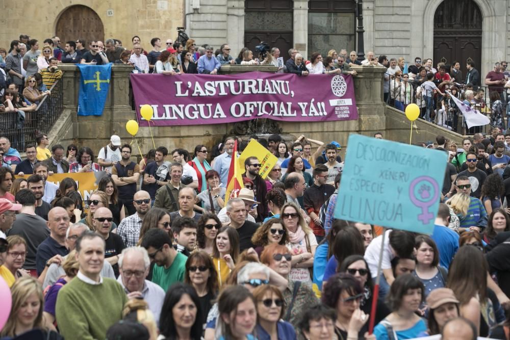 La manifestación, en imágenes