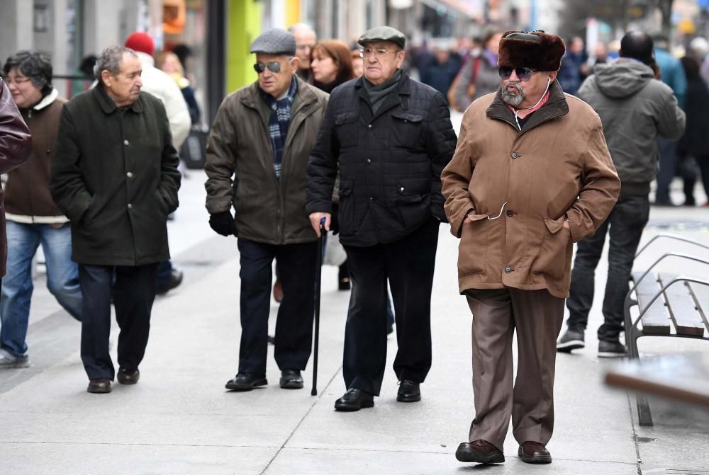 La ola de frío roza A Coruña