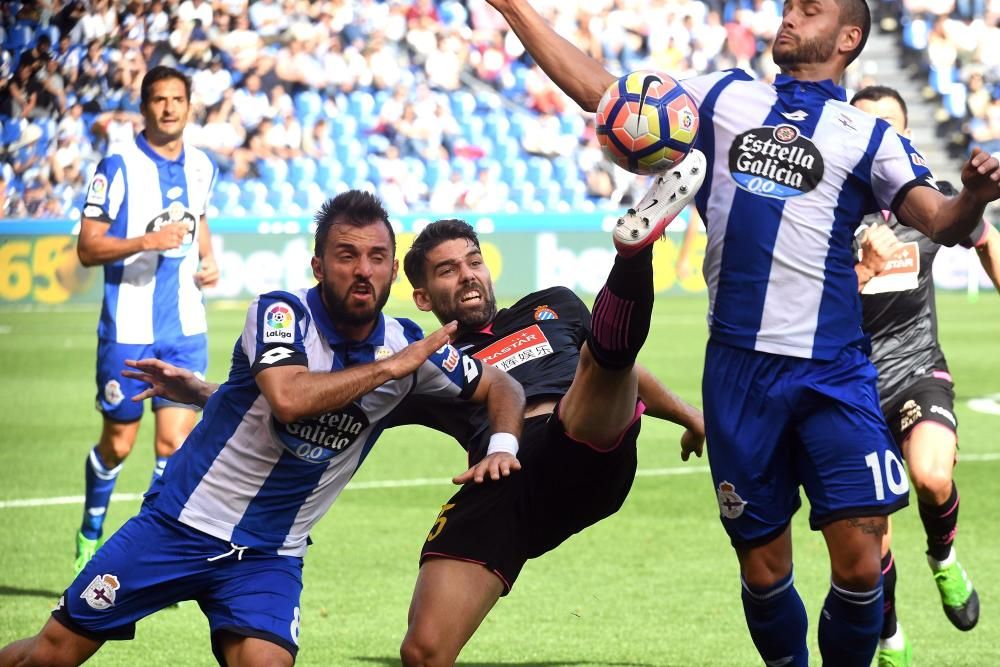 El Dépor cae en Riazor ante el Espanyol