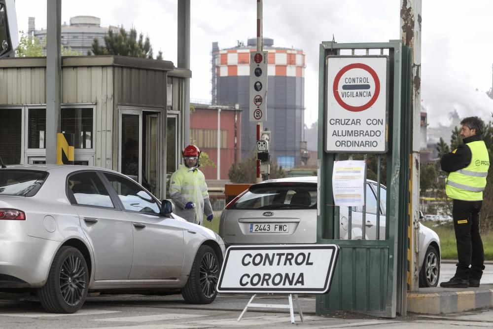 Control de temperatura a trabajadores de Arcelor