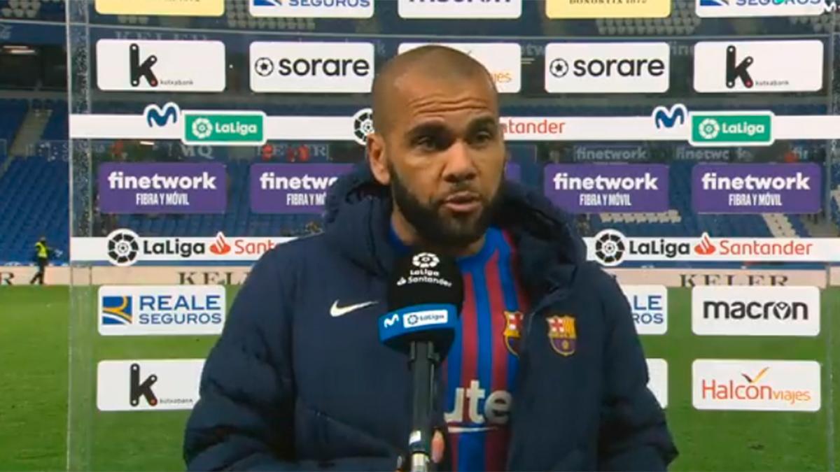 Dani Alves: "Suerte del Real Madrid que no hemos llegado antes. La vida es así, llegamos tarde"