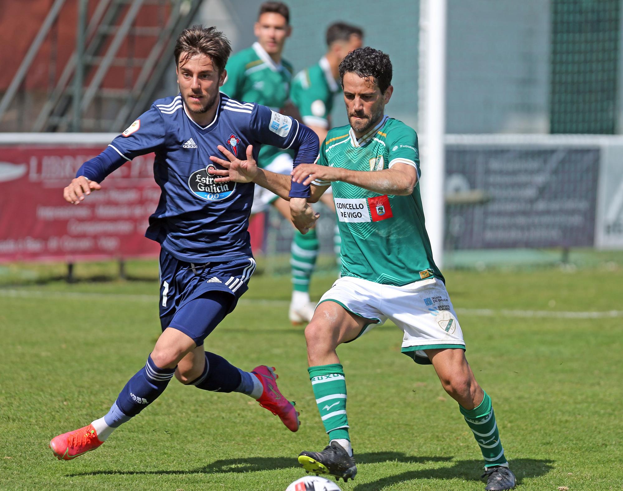 El Celta B se impone al Coruxo y se corona como campeón de grupo