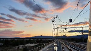 Imagen de la estación de La Llagosta de Rodalies