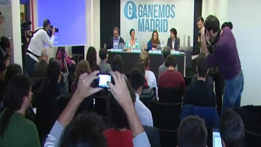 Ganemos Madrid presenta su campaña