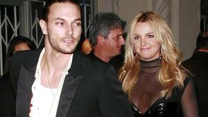 Kevin Federline y Britney Spears en la fiesta de los Grammy del 2006