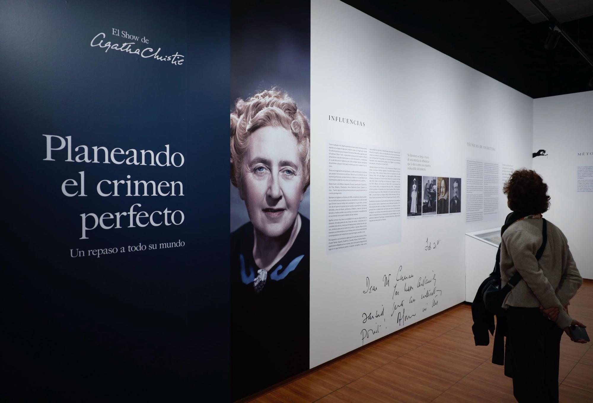 En imágenes | Exposición de Agatha Christie en el Centro de Historia