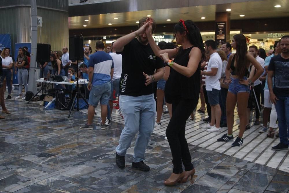 Taller de salsa en la Feria de Murcia