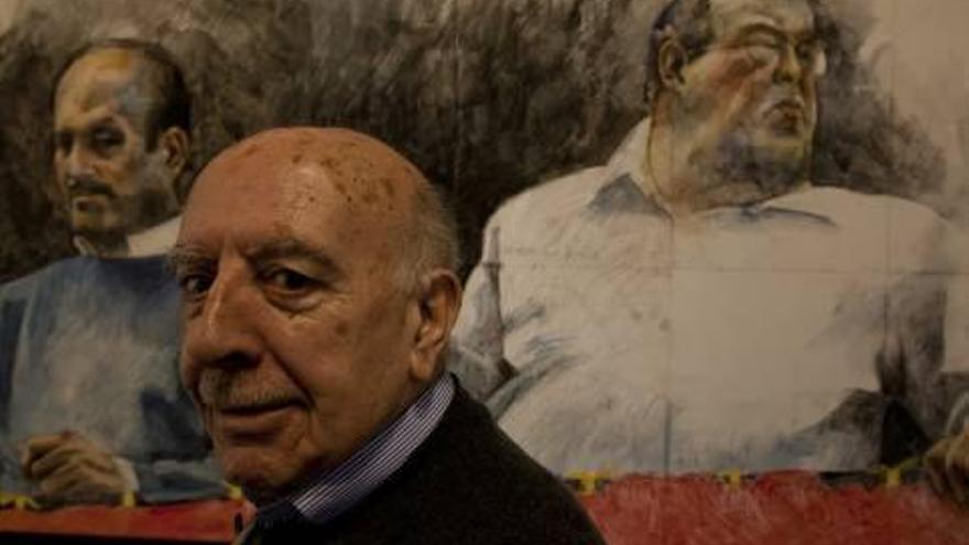 Segundo García, el pintor novel