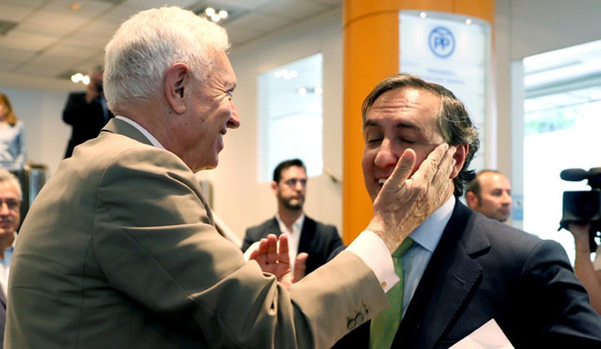 Los candidatos del PP exhiben sus apoyos