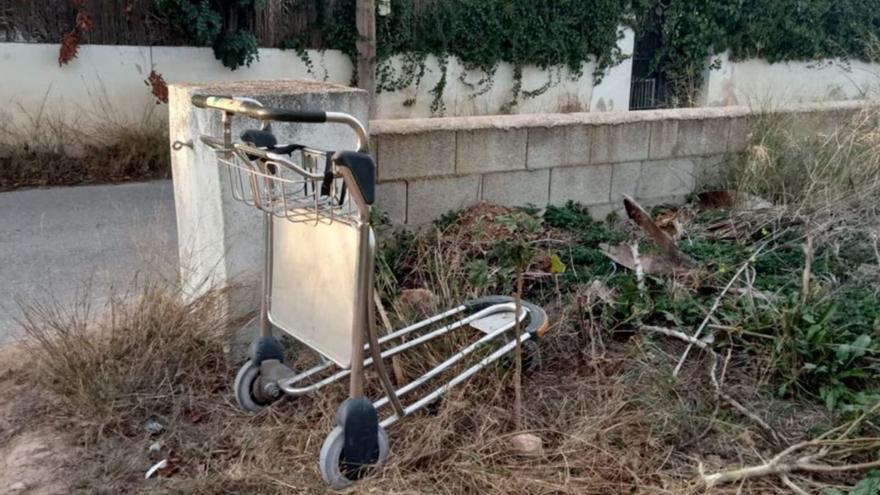 Nunca un carrito del aeropuerto llegó tan lejos