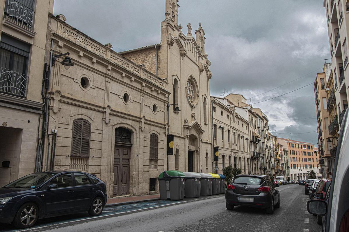 El edificio del antiguo asilo, que en unos meses se prevé que albergue la pinacoteca.