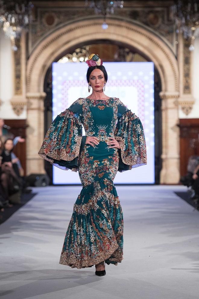 El diseño original de Carmen Acedo, en la pasarela We Love Flamenco 2018