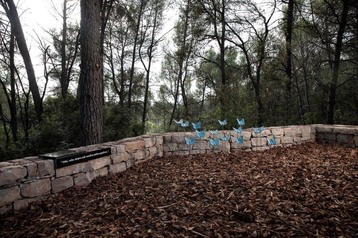 El Jardín de las Mariposas del Cementerio de les Roques Blanques (El Papiol) se ha convertido en el cuarto espacio que Áltima dedica a las muertes perinatales