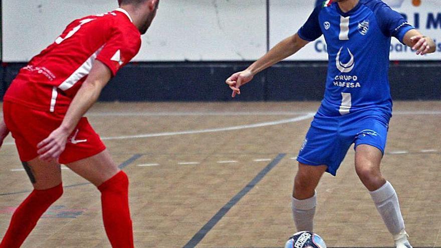 Martín, en un partido de la pasada temporada.