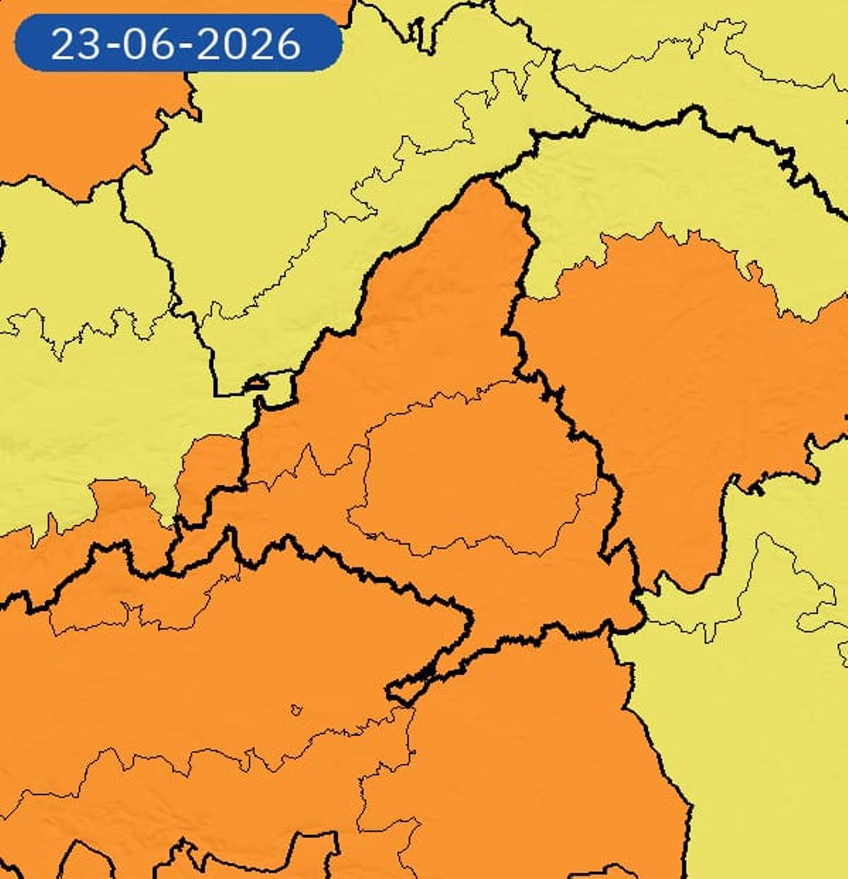 La alerta naranja por altas temperaturas se extiende por toda la Comunidad de Madrid