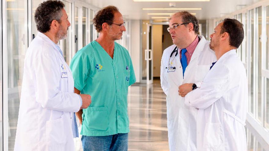 Equipo de cardiología del Hospital Universitario de Gran Canaria Doctor Negrín.