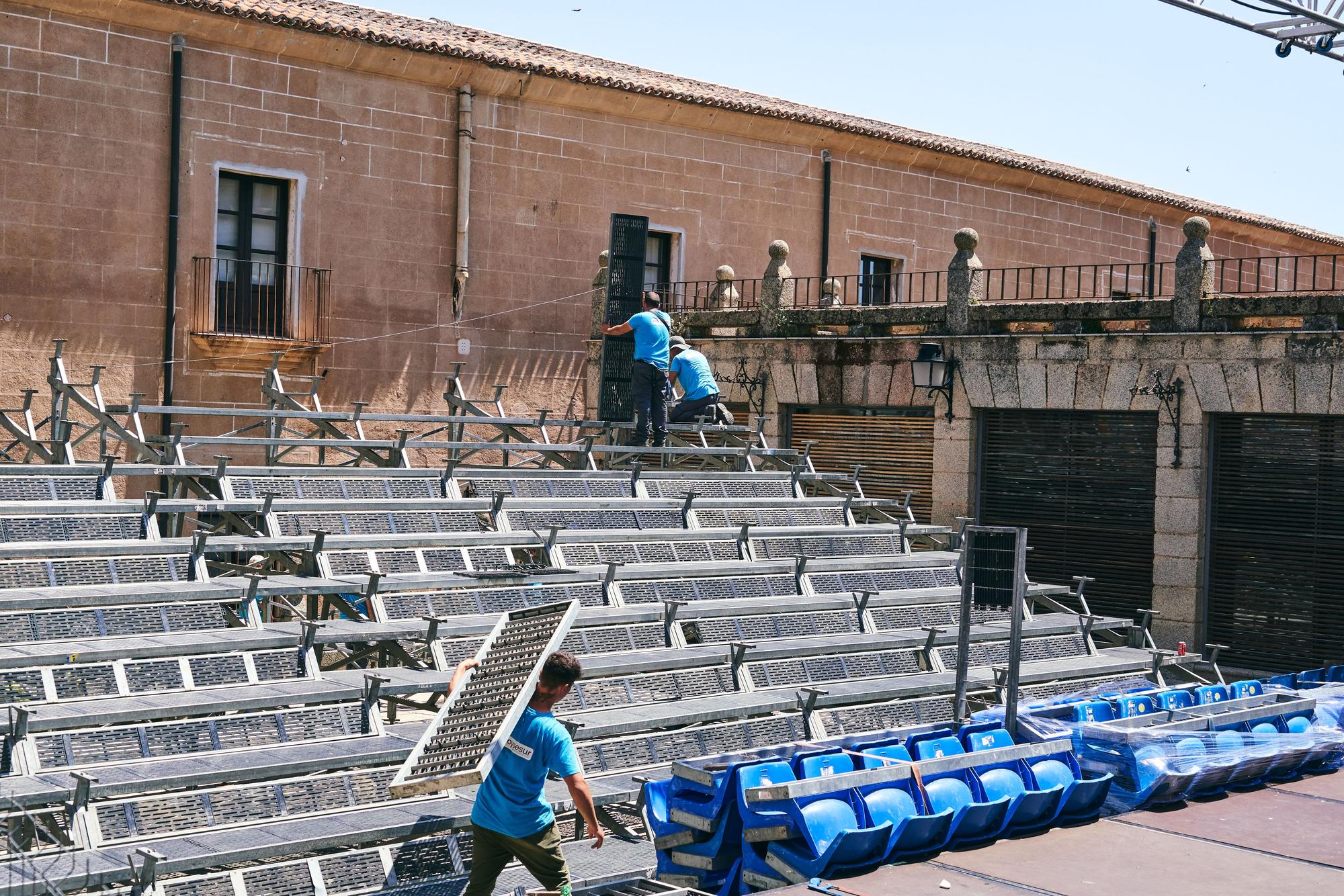 El Clásico ya luce en la parte antigua de Cáceres