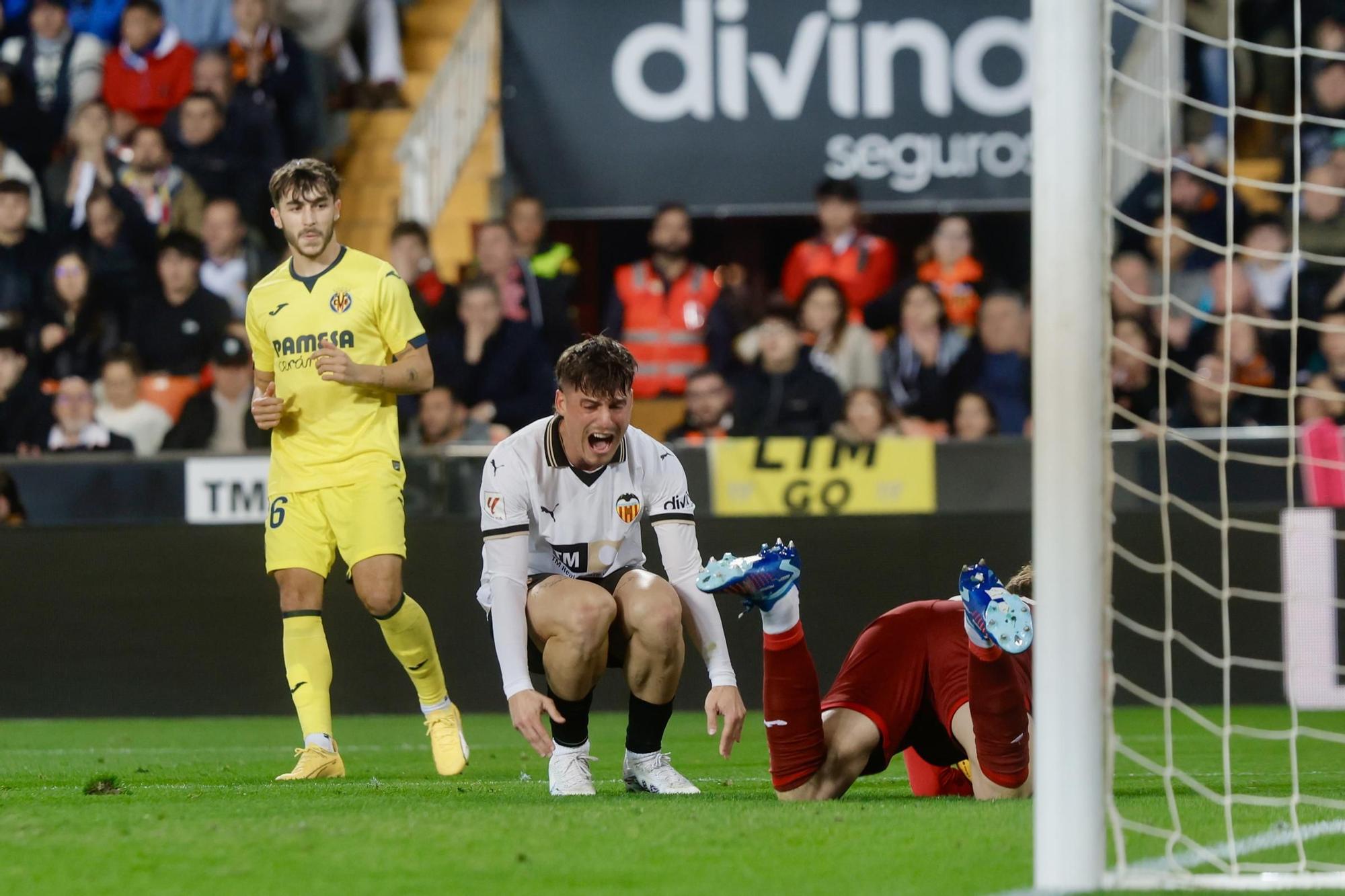 Valencia - Villarreal en imágenes